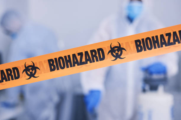 Professional Blood Cleanup technician working in Waco, TX